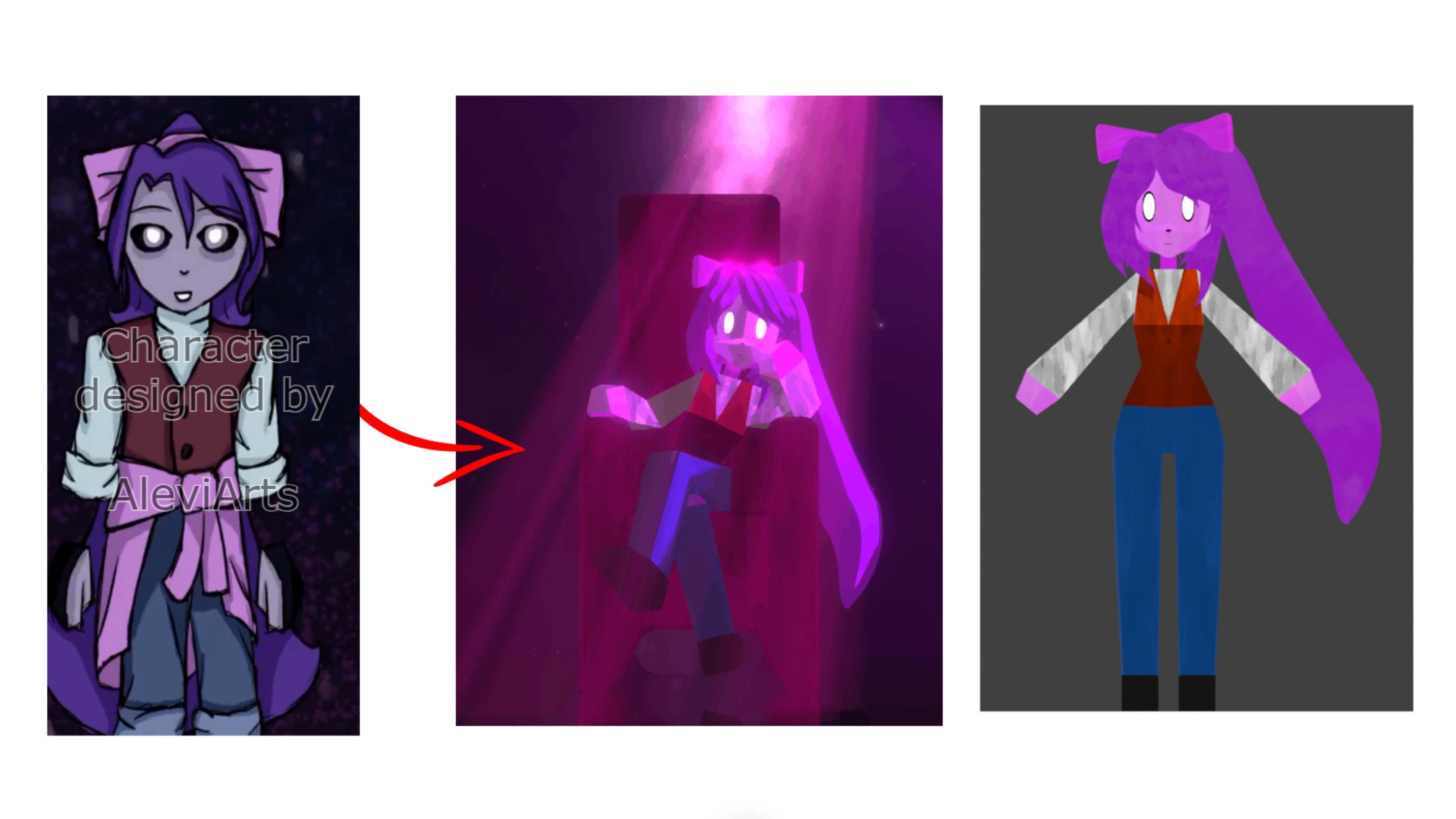 Rigged low-poly Character